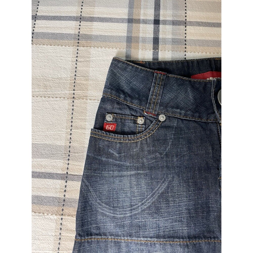 Miss Sixty Vintage Mini Skirt Women’s Size Small Denim Y2K Rare Italy - Picture 5 of 7